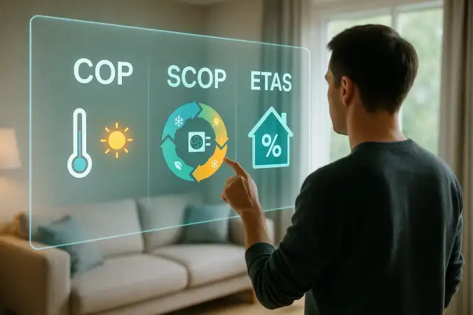 COP, SCOP et ETAS : bien choisir sa PAC